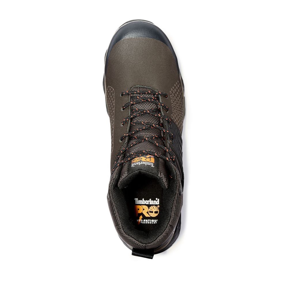 Bocanci De Muncă Timberland Barbati Maro Inchis - Pro® Ridgecomp Toe - Romania - QHGUFX963